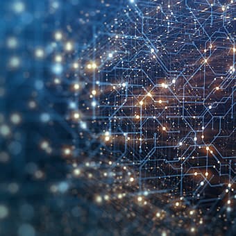 abstract representation of security