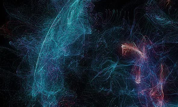 abstract outer space